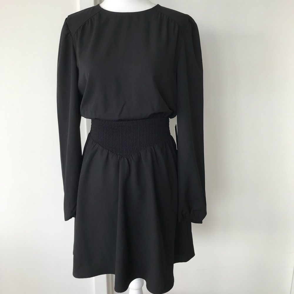EXPRESS LBD with Waist Defining Elastic Band